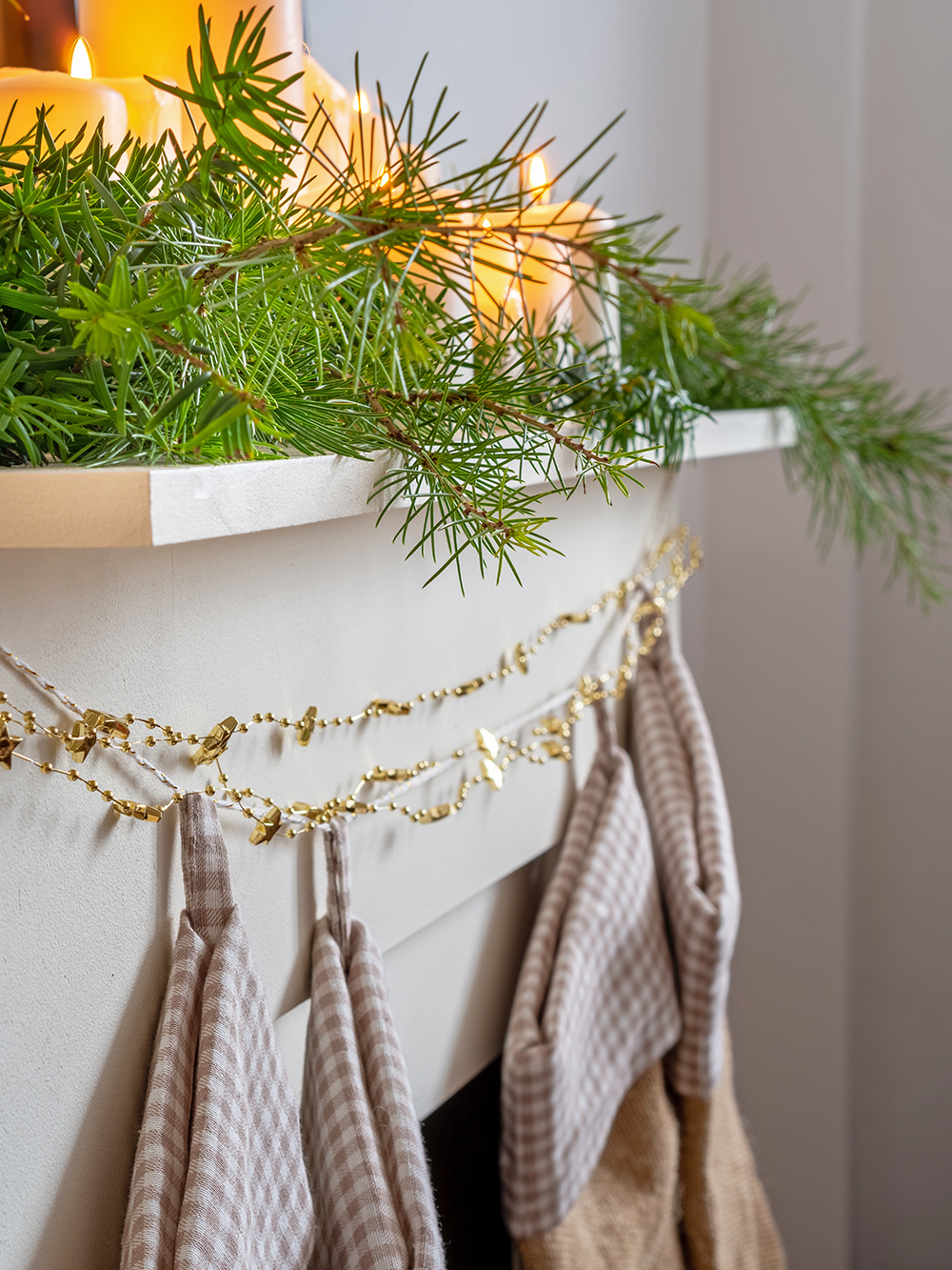 DIY Chimenea navideña de tablero de DM2